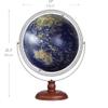SYALEO Globo Terraqueo Illuminated Globe of The World with Stand 17 Inches Light Up Earth Globe 720 Swivels in All Directions Decorative Globe for Home Desk Teaching Easy-Read view 2