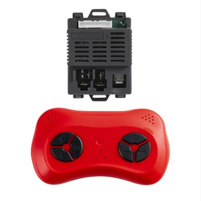 Kids Ride On Car 2.4G Bluetooth Remote Control and RX97 6V Receiver Control Box Motherboard Kit for Children Electric Ride On Tractor Replacement Parts