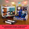 Polly Pocket Collector Playset, Stranger Things Compact with 6 Special Edition Character Dolls and 10 Accessories view 2