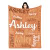 Dr.TOUGH Personalized Blanket for Kids Baby Adults Custom Name Blankets Personalized Blanket with Name Gift for Christmas Birthday Valentines Day view 1