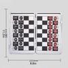 GAENZA New Portable Small Chess, Foldable Leather Chess Set with Chess Pieces, Travel Board Games for Kids and Adults Toys view 2