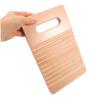 TOYANDONA Small Wooden Laundry Board for Boy Girl Montessori Educational Washboard for Hand Washing Clothes Compact Beech Design for Boy Girl Chores and Travel Use view 2