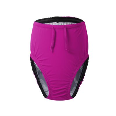 EEOST Kids/Youth Special Needs Swimwear Reusable Swim Diapers for Incontinence Cloth Diaper Covers Waterproof,Leakproof,Unisex [Pink,12-14T]