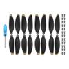 BayDe 16Pcs 4726F Low Noise Propellers for D-Mavic M=i=ni 2 Drone Portable Colorful Light Weight Propellers Spare Parts (Color : Golden Edge) view 1