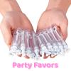 105 Pcs Mini White Heart Bubble Wands Party Favors,Mini Bubble Wands for Weddings,Anniversaries,Valentine's Day,Celebrations,Engagement for Guests view 4