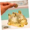 KICHOUSE Zodiac Ceramic Piggy Bank Decorative Saving Jar Money Saving Jar Dragon Ceramic Statue view 4