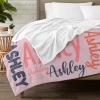 Dr.TOUGH Personalized Blanket for Kids Baby Adults Custom Name Blankets Personalized Blanket with Name Gift for Christmas Birthday Valentines Day view 3