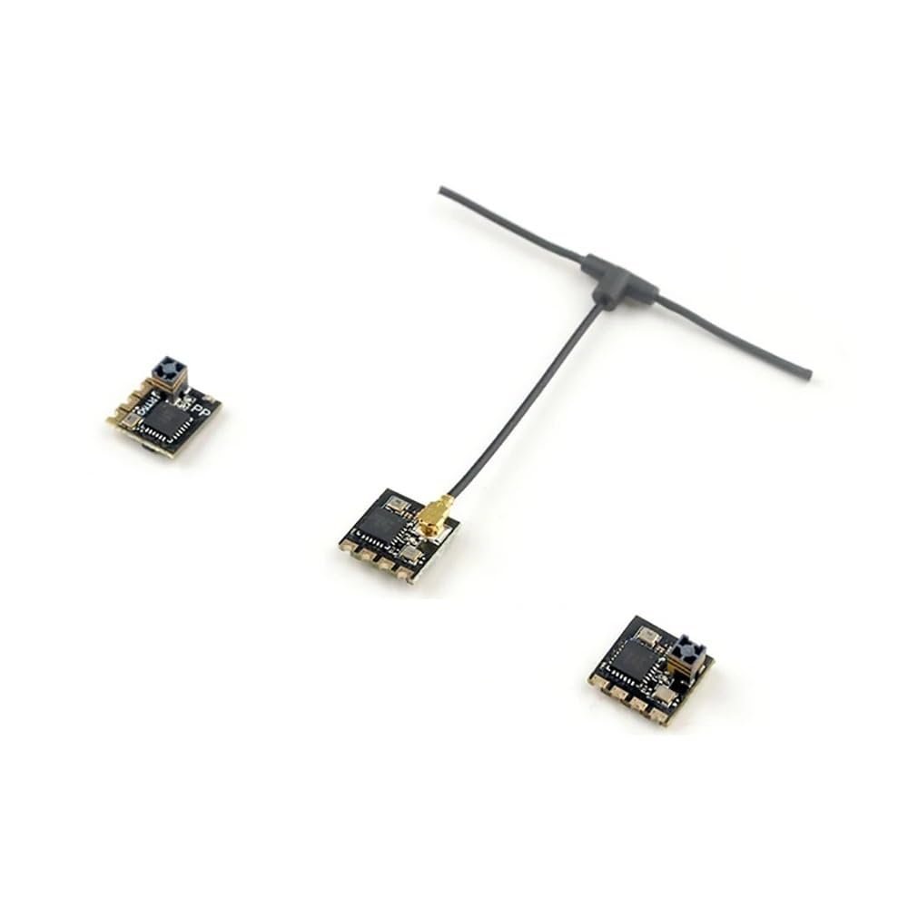 BayDe Happy Model ExpressLRS ELRS 2.4G RX SX1280 Nano Long Range Receiver PP EP1 EP2 RX 10X10mm for RC Airplane FPV Long Range LR4 LR7 Spare Parts (Color : Ep1 Rx)
