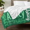 Dr.TOUGH Personalized Blanket for Kids Baby Adults Custom Name Blankets Personalized Blanket with Name Gift for Christmas Birthday Valentines Day view 3
