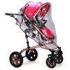 Stroller Cover Transparent Stroller Rain Cover Universal Baby Travel Weather Shield Protects from Snow Wind Dust and Sun Stroller Rain Cover Windproof Weather Shield Baby Travel Stroller Shield view 4