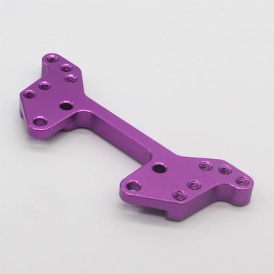 BrewJa Compatible with HSP 102022 Aluminum Front Shock Tower 02035 1/10 Upgrade Parts for Flying Fish 94103 94123 (Color : Purple)
