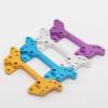 BrewJa Compatible with HSP 102022 Aluminum Front Shock Tower 02035 1/10 Upgrade Parts for Flying Fish 94103 94123 (Color : Purple) view 2