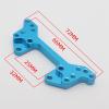 BrewJa Compatible with HSP 102022 Aluminum Front Shock Tower 02035 1/10 Upgrade Parts for Flying Fish 94103 94123 (Color : Purple) view 3