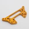 BrewJa Compatible with HSP 102023 122023 Aluminum Rear Shock Tower 02042 1/10 Upgrade Parts Compatible with Flying Fish 94102 94103 94122 94123 (Color : Yellow) view 1