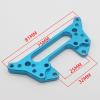 BrewJa Compatible with HSP 102023 122023 Aluminum Rear Shock Tower 02042 1/10 Upgrade Parts Compatible with Flying Fish 94102 94103 94122 94123 (Color : Yellow) view 3