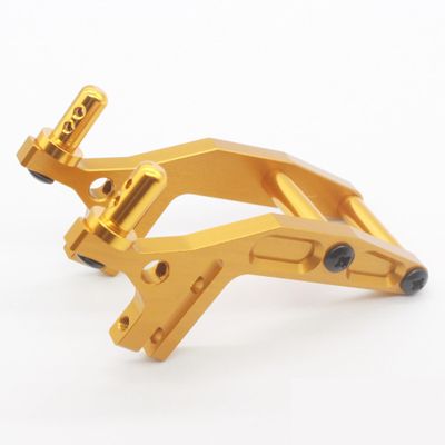BrewJa Compatible with HSP 106044 166044 Aluminum Alloy Wing Stay 06017 1/10 Upgrade Parts for 94106 94166 94107 (Color : 106044 y)