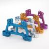 BrewJa Compatible with HSP 108022 188022 Aluminum Front & Rear Shock Tower 08012 1/10 Upgrade Parts for 94108 94188 94111 (Color : Blue) view 2
