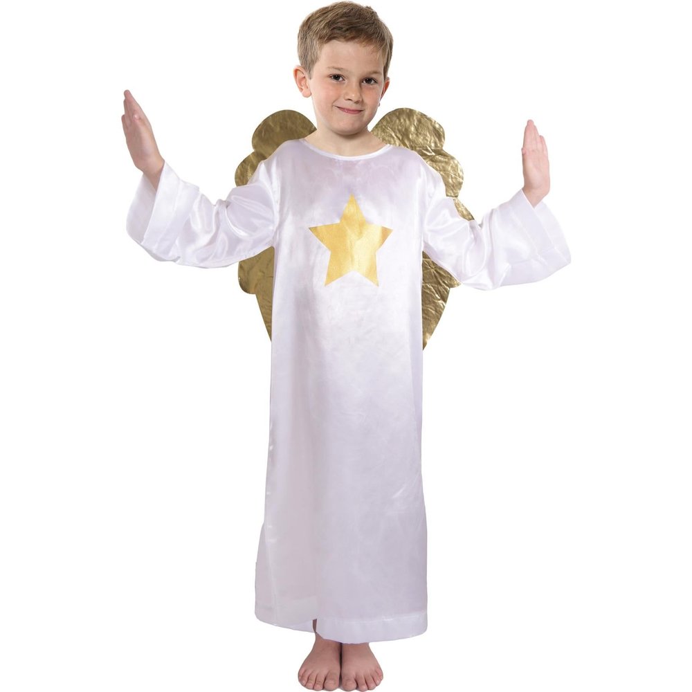 A2Z 4 Kids Boys Xmas Nativity Angel Roleplay Christmas Play Dress - Boy Angel Costume 12-14