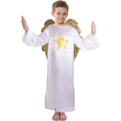 A2Z 4 Kids Boys Angel Costume Xmas Nativity Angel Roleplay Christmas Play Dress - Boy Angel Costume 9-11