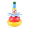 HexEh Joker Spinning Gyro LLW02 Cute Wooden Painted Traditional Gyro Nostalgic Toy for Children view 3