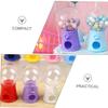 Abaodam 18pcs Mini Gumballs Machines Candy Dispenser Toys for Boys and Girls Fun Candy Catcher for Promotes Creativity and Hand-Eye Coordination view 2