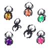 SAFIGLE 1set Halloween Spider Rings of Plastic Diamond Rings for Party Favors Halloween Decorations and Accessories view 1