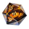 BESCON Dragon's Eye Sharp Edged Polyhedral Dice Set of 7, Handmade Dragon's Eye Dice for Role Playing Game view 1