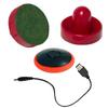 Air Hockey Pucks and Paddles - Rechargeable Floating Air Hockey Pucks for Any Flat Surface, Include a Charging Cable and Electronic Rechargeable Air Hockey Pucks, 2 Air Hocky Strikers view 1