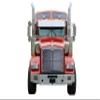 GrilleAdz Fits Kenworth T800 Premium Quilted WinterFront in Black Includes Turnbuckle Installation Kit (Stock Outdoor Zipper) view 2