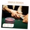 KOMBIUDA Acrylic Button for Poker Games Gaming Chip Smooth for Comfortable Handling for and Parties view 4