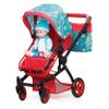 New - Fash n kolor Baby Doll Stroller, Foldable Pram for Baby Doll - Cute Unicorn Design Doll Toy Stroller with Swiveling Wheel, Adjustable Handle, Gift for Kids - 2023 Limited Edition view 2
