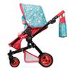 New - Fash n kolor Baby Doll Stroller, Foldable Pram for Baby Doll - Cute Unicorn Design Doll Toy Stroller with Swiveling Wheel, Adjustable Handle, Gift for Kids - 2023 Limited Edition view 3