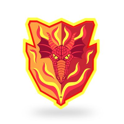 Papo - Fire Shield Toy for Kids - Ages 3+ - Foam Weapon Collection - Creative Play Fantasy Adventure - Gift Idea Toy for Girls and Boys