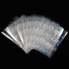 100 PCS Top Loading Sweet Heart Shaped Holographic Card Sleeves, Cute Foil Holo Shinny Card Protector for Kpop Idol/TCG/CCG Standard Sized/Japanese Sized Cards Cover (61x88mm) view 1