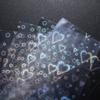 100 PCS Top Loading Sweet Heart Shaped Holographic Card Sleeves, Cute Foil Holo Shinny Card Protector for Kpop Idol/TCG/CCG Standard Sized/Japanese Sized Cards Cover (61x88mm) view 4