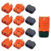 5Pairs Amass XT60I XT60IPW XT60I-PW Male XT60-I Female 2+1 Connector Signal Pin Plug for RC Lipo Battery Charger Controller Motor Parts view 1