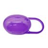 TOYANDONA 3sets Pacifier Storage Case Newborn Baby Pacifier Holder Box Loop Pp Material Safe Durable for Home Travel 5pcs*3 Color view 2