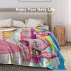 Artsadd Personalized Blankets for Kids Custom Princess Blanket for Baby Girls, Customized Blanket with Name & Photo for Toddler Newborn, Fleece Throw Blanket Birthday Baby Shower 60"x80" view 3