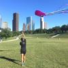 Flying Hoofer Large Octopus Kites(4packs) for Kids and Adults - Easy to Fly, 28X158 3D Software Colorful Kite with Long Tails. Perfect for Beach and Outdoor Activities (Red&Blue&Orange&Purple). view 4