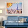 1000 Piece France Paris The Eiffel Tower Maple Leaves Landscape Wooden Kids Adults Intellective Games Jigsaw Puzzles for Home Photo Frame Wall Decoration, Finish Size view 2