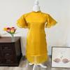 A13 Ao dai Vietnam Vietnamese Traditional Ao Dai For Women, Ao Dai For Women, Vietnamese Dress For Women, Ao Dai Dress For Women Blue ao dai (3XL) view 2