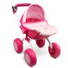 ANNIVIA Baby Doll Stroller - Metal Fold Up and Down Pram Carriage for Dolls view 1