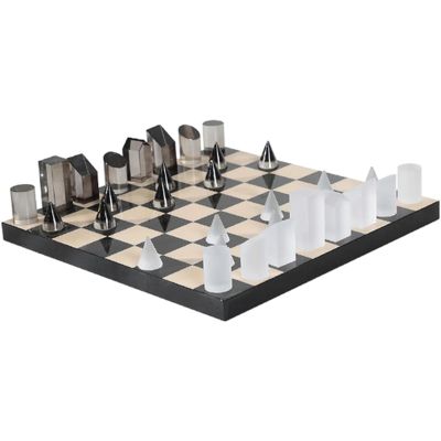 GAENZA New Luxury Professional Chess, Handmade Travel Chess Set with Crafted Chess Pieces, Board Games for Kids and Adults Toys