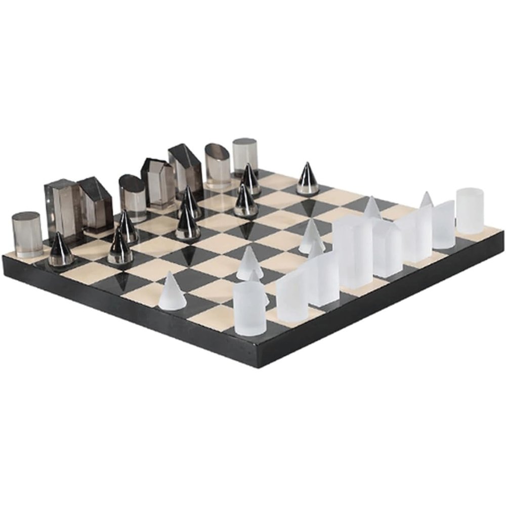 GAENZA New Luxury Professional Chess, Handmade Travel Chess Set with Crafted Chess Pieces, Board Games for Kids and Adults Toys