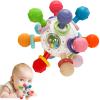 Baby Montessori Sensory Toys for 0-6 6-12 Months, Baby Teether Teething Toys for Babies 0 3 6 9 12 18 Months, Newborn Infant Learning Developmental Toys Gifts for 1 2 Year Old Boys Girls view 1