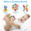 Baby Montessori Sensory Toys for 0-6 6-12 Months, Baby Teether Teething Toys for Babies 0 3 6 9 12 18 Months, Newborn Infant Learning Developmental Toys Gifts for 1 2 Year Old Boys Girls view 4