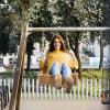 PELLOR Hanging Wooden Swing, Tree Swings for Adults/Kids with 440lbs Load, Curved Swings Seat 22.8"x 9.8"x 0.6", Adjustable Rope Plus Size Tree Swing Set for Indoor and Outdoor view 2