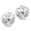 5 Senses Gift for Him, Anniversary Wedding Gifts for Him Her, Mens Valentines Gifts, 6 Year Anniversary Iron Dice for Men Stocking Stuffers for Women Men, Boyfriend Husband Fiance Valentines Day Gift view 1