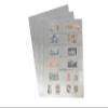PCCB MINGT 10Pcs Standard 9-Hole Transparent Single-Sided Album Inner Sheets Card Stamp Banknote Collection Album Inserts Pages For Coin Collecting And Supplies (6 Pockets) view 1