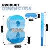 Birchio Number 8 Pinata Bundle with a Blindfold and Bat(16.2 x 11.6 x 4 Inches), Perfect for Boys and Girls Birthday Party Supplies, Blue Theme Birthday Decoration view 2
